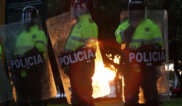 Protestas en Villa Luz, 10 de septiembre de 2020