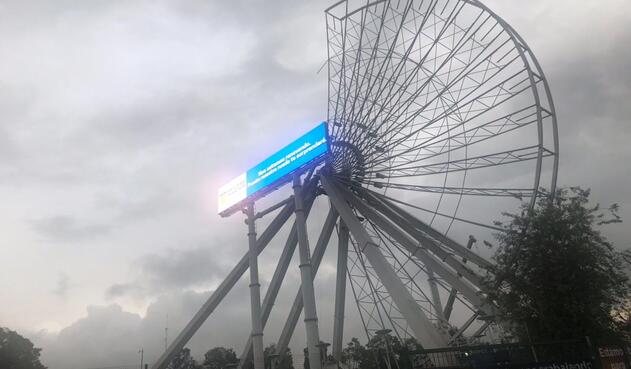 ¿Qué pasó con la rueda de Chicago de la avenida 68 en Bogotá?