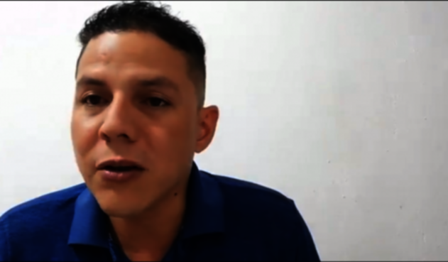 Captura de video Nicolás Jurado Monsalve