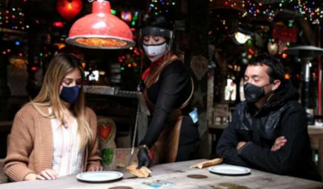 Reapertura de restaurantes en Bogotá