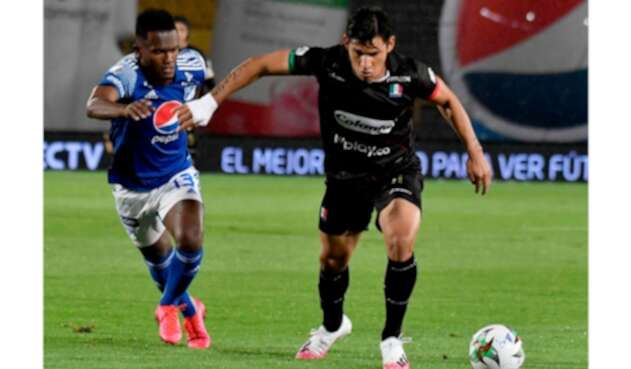 Roberto Ovelar con Once Caldas ante Millonarios fue la figura de la cancha. Roberto Ovelar con Once Caldas ante Millonarios fue la figura de la cancha.