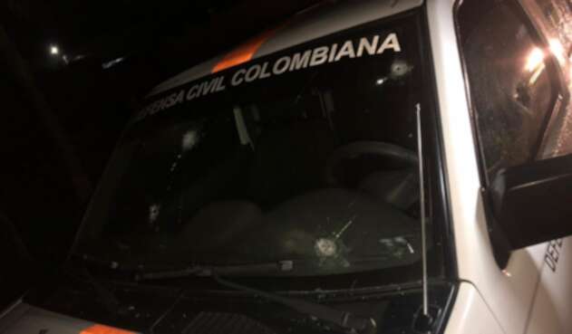 Ileso resultó el director de la Defensa Civil del Putumayo