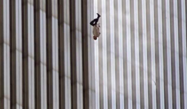El hombre que cae
