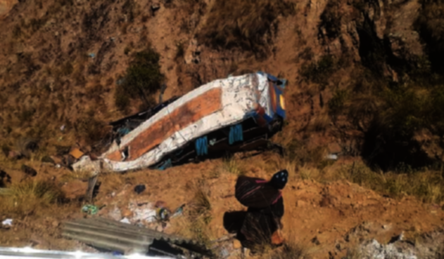 Accidente en Bolivia Accidente en Bolivia