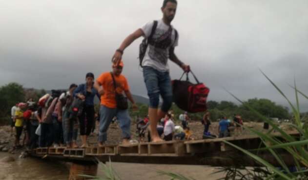 Trochas en la zona de Frontera entre Colombia y Venezuela
