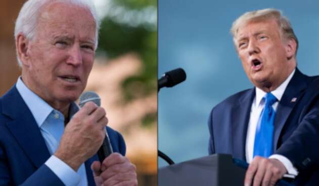 Joe Biden y Donald Trump, enfrentados en elecciones en EE.UU.