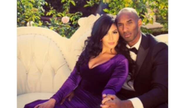 Vanessa Bryant y Kobe Bryant