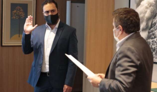 Posesión de Andrés Felipe Uribe Mesa.