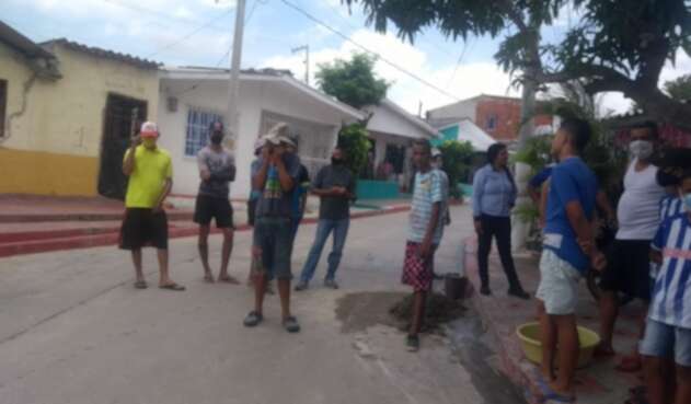Protesta Barrio Carlos Meisel