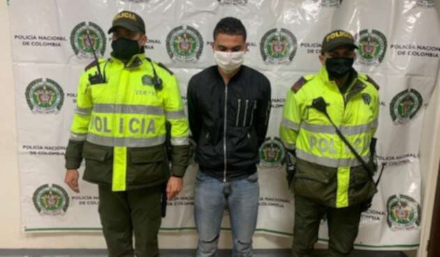Presunto asesino de mujer en Barranquilla.