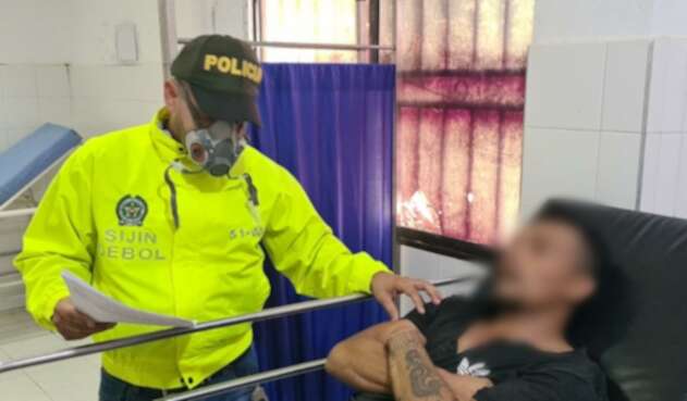 captura por masacre en el carmen de Bolívar