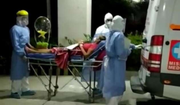 La mujer se recuperó del COVID-19