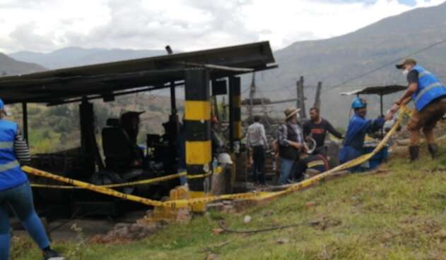 Accidente, muertos, mina, Socha, Boyacá