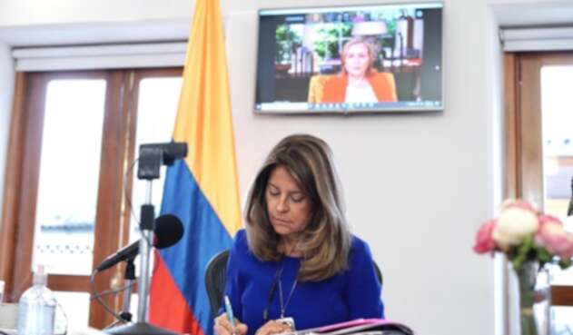 Vicepresidenta Marta Lucía Ramírez