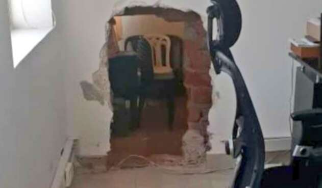 Robo caja fuerte alcaldía Lebrija