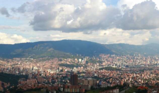 Panorámica de Medellín en el inicio del segundo episodio de calidad del aire.