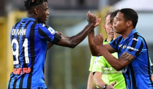 Duván Zapata y Luis Fernando Muriel