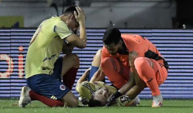 Lesión Santiago Arias, Selección Colombia