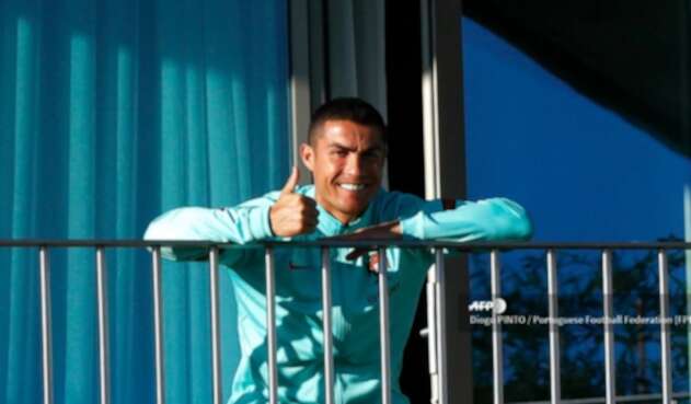 Cristiano Ronaldo con coronavirus