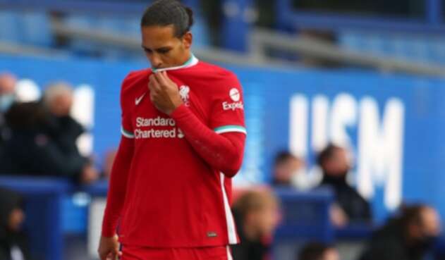 Virgil Van Dijk, jugador del Liverpool Virgil Van Dijk, jugador del Liverpool