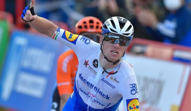 Sam Bennett, ciclista del Deceuninck Sam Bennett, ciclista del Deceuninck