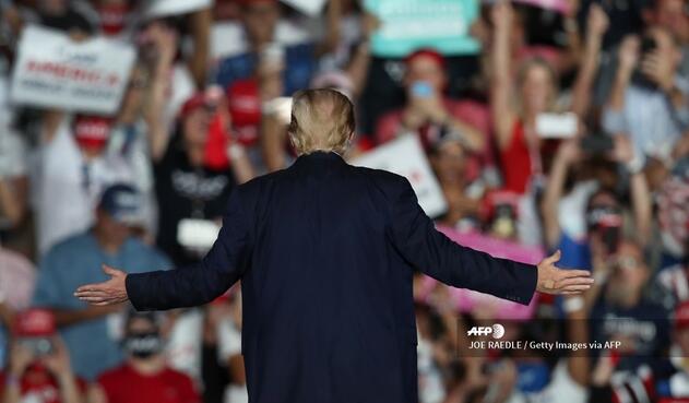 Donald Trump en campaña Donald Trump en campaña