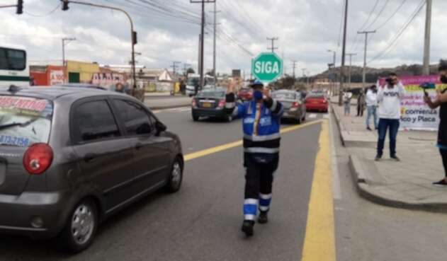 Pico y placa en la Autopista Sur