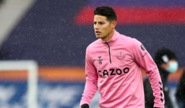 James Rodríguez, Everton