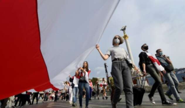 Manifestaciones en Bielorrusia
