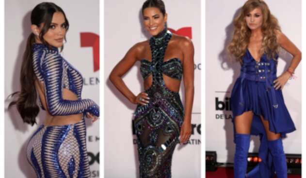 Alfombra roja de los Billboard Latinos 2020