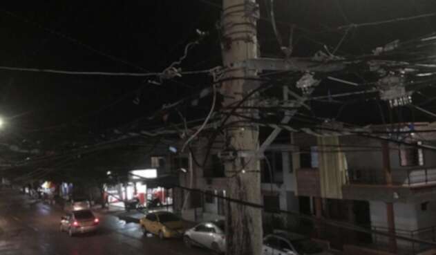 Investigan caída de cable a niño en Barranquilla