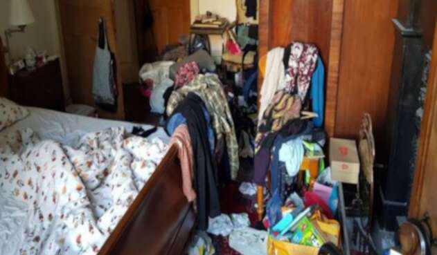 El extraño concurso de la habitación más sucia y desordenada.
