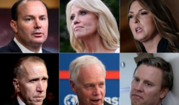 Casos de COVID-19 cercanos a Donald Trump