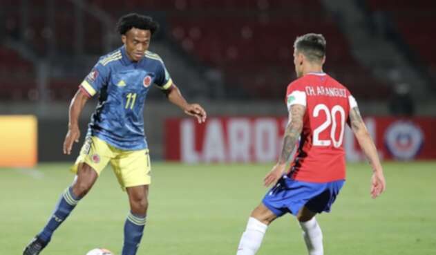 Juan Guillermo Cuadrado, Colombia vs Chile