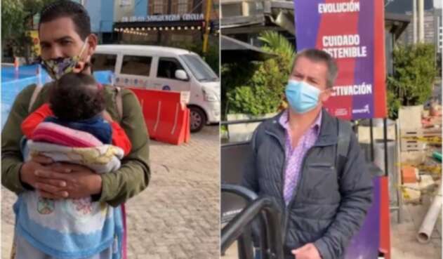 Denuncian discriminación a venezolanos en una calle del norte Bogotá