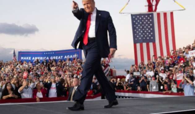 Donald Trump en campaña