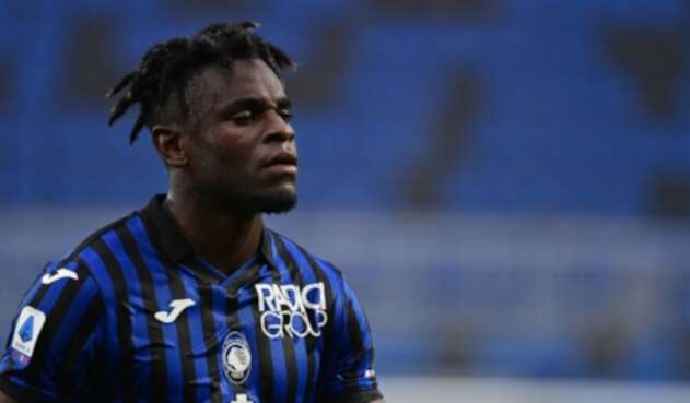 Duvan Zapata en Atalanta Duvan Zapata en Atalanta