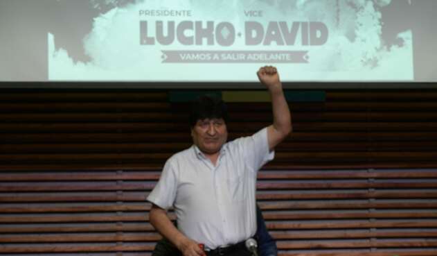 Evo Morales, expresidente de Bolivia