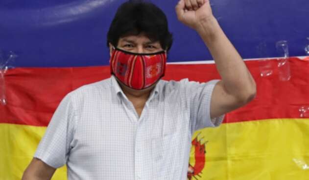 Evo Morales, expresidente de Bolivia