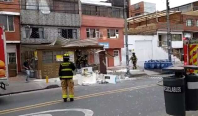 Explosión en Engativá