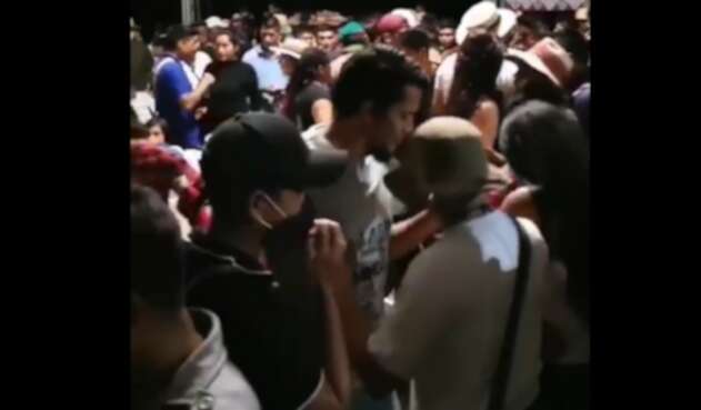 Fiesta en la Minga en Cali