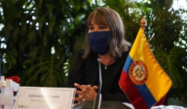 Alicia Arango, ministra del Interior