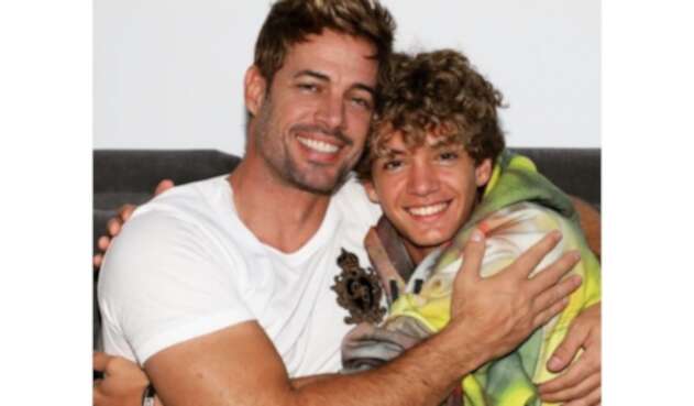 William Levy junto a su hijo Christopher Levy
