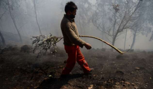 Incendio en Cusco, cerca del parque arqueológico