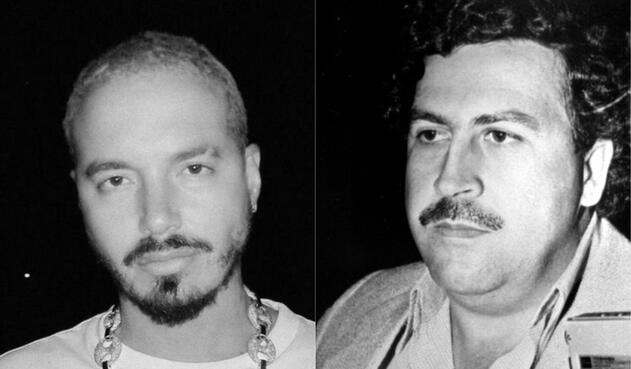J Balvin y Pablo Escobar J Balvin y Pablo Escobar