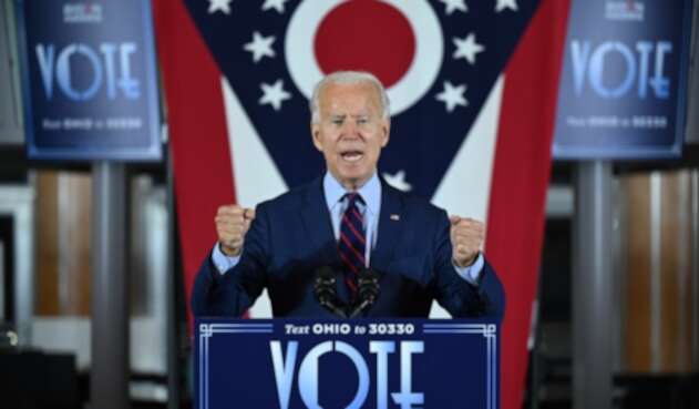 Joe Biden, candidato demócrata
