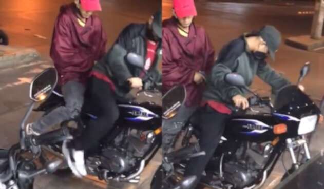 Ladrones armados no pudieron prender la moto que robaban en Cali