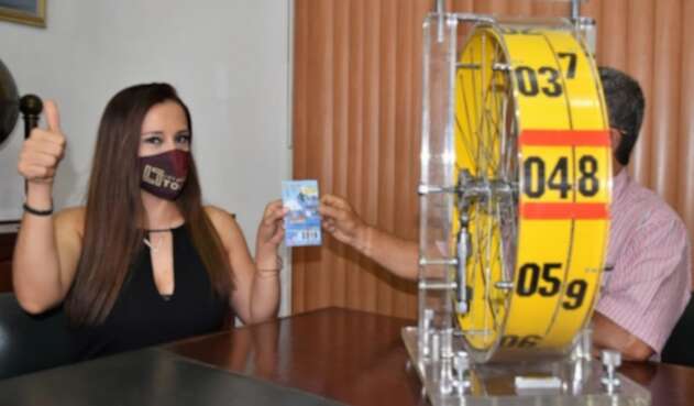 Lotería del Tolima entrega premio mayor