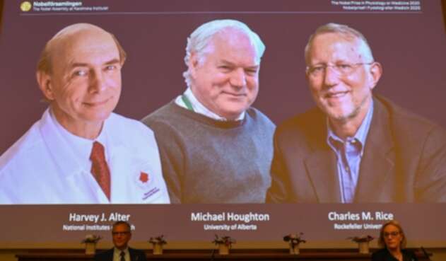 Ganadores de Nobel de Medicina 2020