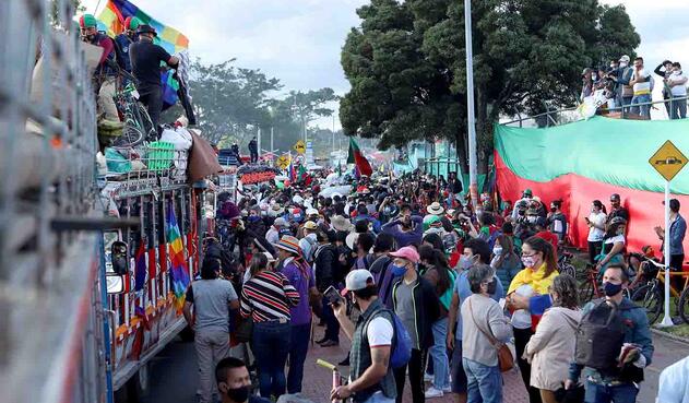 Minga Indígena anuncia movilización este lunes en la Plaza de Bolívar
